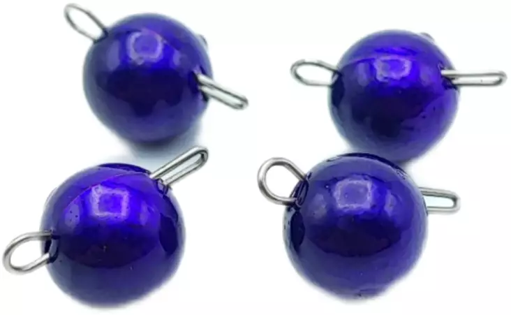 Ruthless Chebu Head violet, 5-14g - 4kpl - Jigitarvikkeet - 4779049081855 - 1