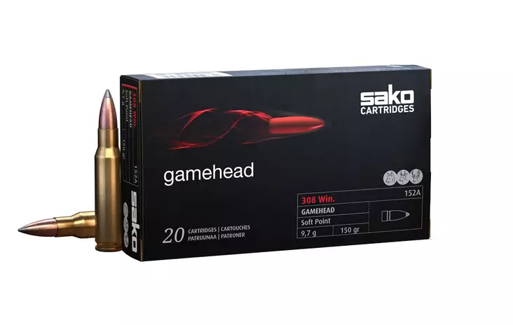 Sako 308 win Gamehead SP, 9,7g/150gr - Sako - 6438053134795 - 1