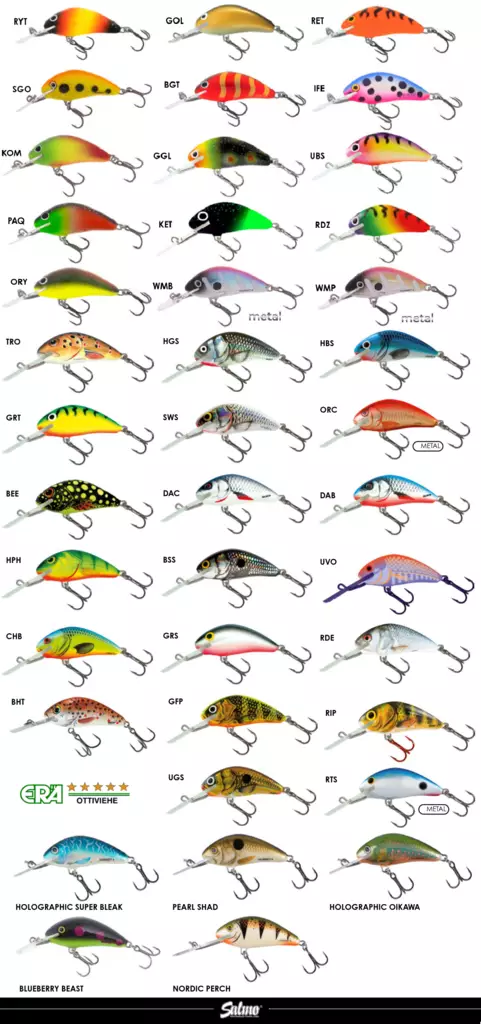 Salmo Hornet 4cm 3g, kelluva vaappu - Vaaput - 5903068190865 - 1