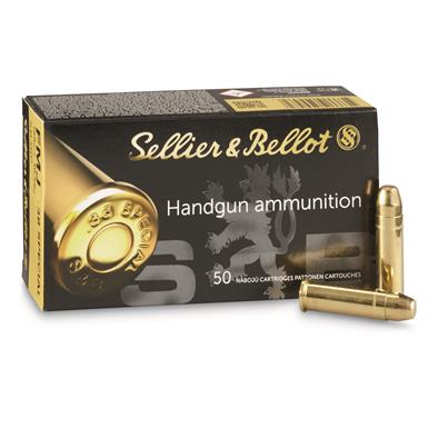 Sellier&Bellot .38 Special FMJ 50kpl - Pienoiskiväärin ja pistoolin patruunat - 8590690311415 - 1