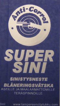 Sinistysneste 50ml, SuperSini - Aseenhoitotuotteet - 6430024350555 - 1