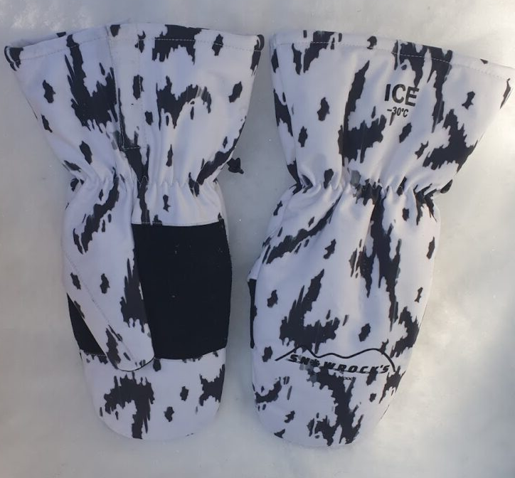 Snowrock's Ice -30°C, lumicamo rukkanen - Käsineet - 6430077381155 - 1