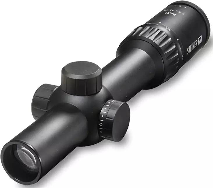 Steiner Ranger 1-4x24, valolla - Kiikaritähtäimet - 4015649001765 - 1