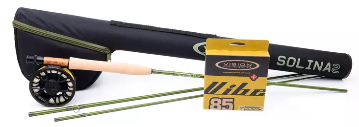 Vision Solina2 Outfit 9' Perhosetti - Perhokalastusvavat ja setit - VSA4905 - 1