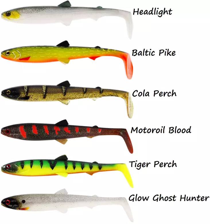 Westin BullTeez Shadtail 24cm 107g - Jigit ja Shadit - P181-000-155 - 1