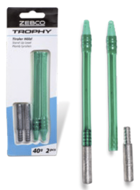 Zebco Trophy Letkupaino 60g, 2kpl - Kalastuspainot - 4029569269815 - 1