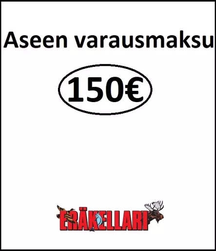Aseen varausmaksu - Uudet aseet - 14060006 - 1