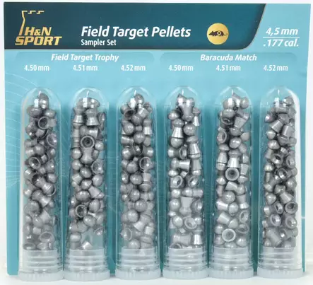 H&N 4,5mm Sampler set - Ilmakiväärin luodit - 4047058017686 - 1