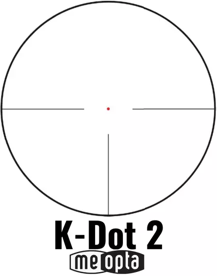 Meopta Meopro R6 1-6x24 RD SFP K-DOT 2 - Kiikaritähtäimet - 8594050737136 - 2