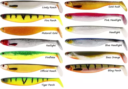 Westin ShadTeez Slim 7,5cm 3g, 4kpl - Jigit ja Shadit - P022-000-006 - 1