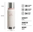 Stanley Termos Classic 0,75L Rose - Ruoanlaitto, termos- ja juomapullot - 1210001957886 - 2