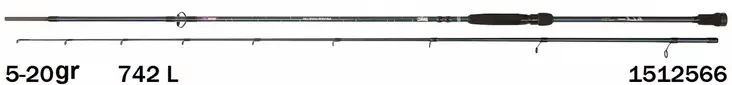 Abu Garcia Ike Signature 7'4" 5-20g, avo - Avokelavavat - 036282975446 - 1