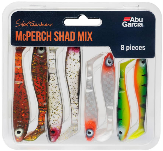 Abu Garcia Mcperch Shad Mix 8kpl - Jigit ja Shadit - 036282090446 - 1