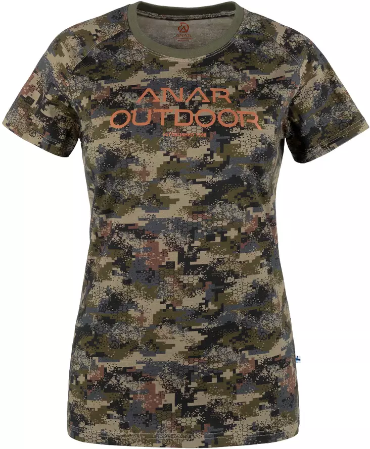 Anar Olos, naisten T-paita, Camo - Anar paidat ja alusasut - 6438014355336 - 1