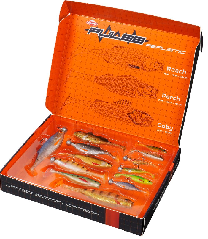 Berkley Pulse Realistic, lahjapakkaus - Jigitarvikkeet - 028632985786 - 1