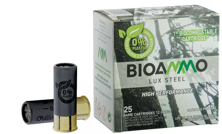 Bioammo 12/70 34g LUX Steel - Korvaavat patruunat - 8436590221166 - 1