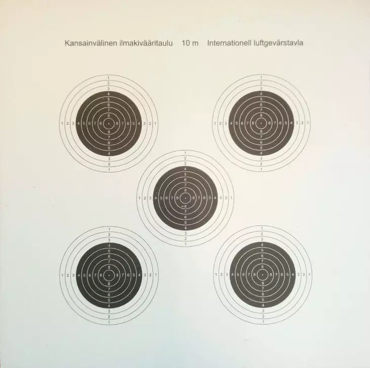 Ilmakivääritaulu, 17x17cm 50kpl - Taulut ja taulutarvikkeet - 6419796018016 - 1