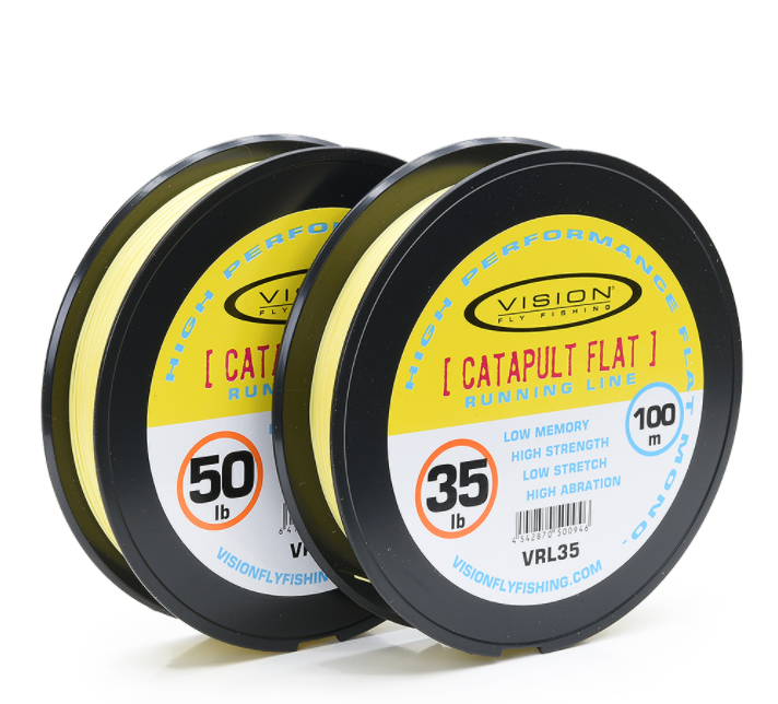 Juoksusiima, Vision Catapult Flat 100m - Perhosiimat ja perukkeet - 6417512823616 - 1