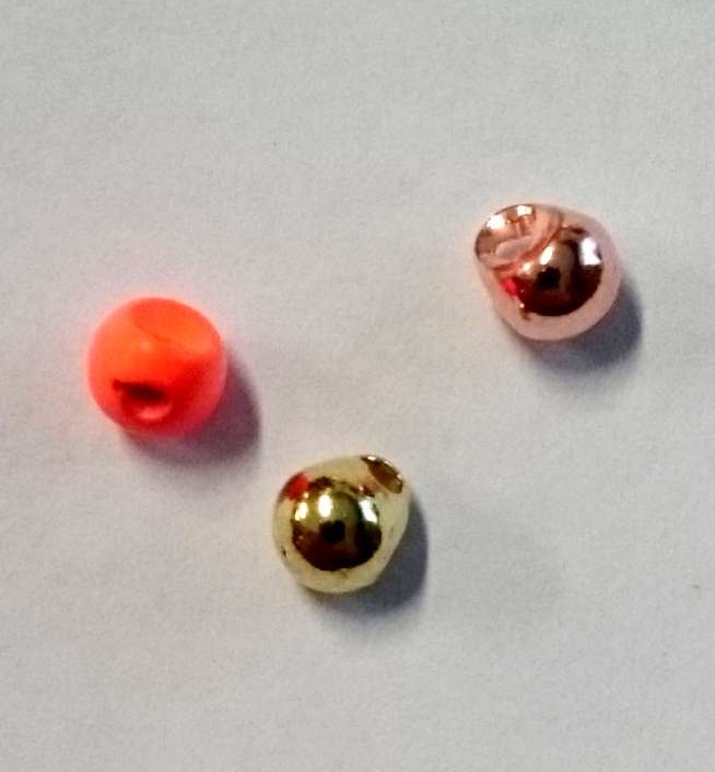 Offset Tungsten kuulapää 3,3mm, 10kpl - Perhojen kuulapäät, putket ja silmät - 6430030454736 - 1