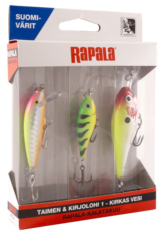 Rapala kalatakuu, Taimen Kirkas Vesi - Heittoperhot ja uistinlajitelmat - 6416173026176 - 1