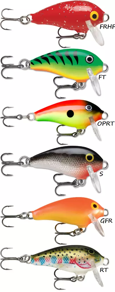 Rapala Mini Fat Rap 3cm/4g - Vaaput - 022677005156 - 1