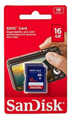 SanDisk 16 GB microSDHC muistikortti - Matkapuhelintarvikkeet - 619659055646 - 1