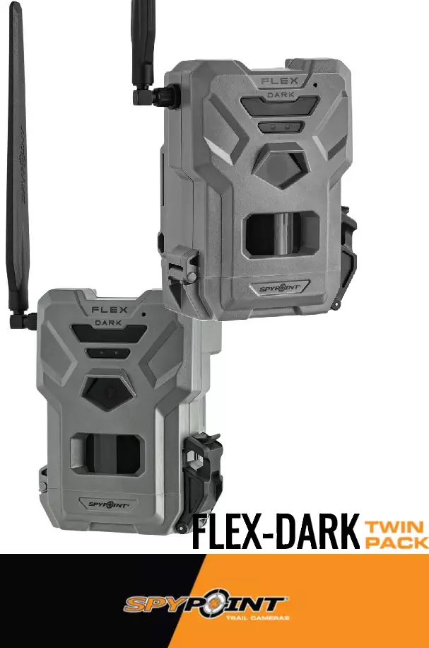 Spypoint Flex-Dark TWINPACK riistakamera - Riistakamerat - 887157000066 - 1