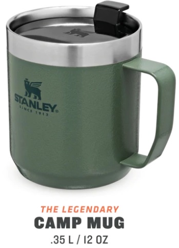 Stanley Classic Legendary Camp Mug 0.35L - Ruoanlaitto, termos- ja juomapullot - 6939236373166 - 1