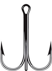 VMC 8540 BN kolmihaarakoukku, 10kpl - Kalastus Koukut - 3359222764496 - 1