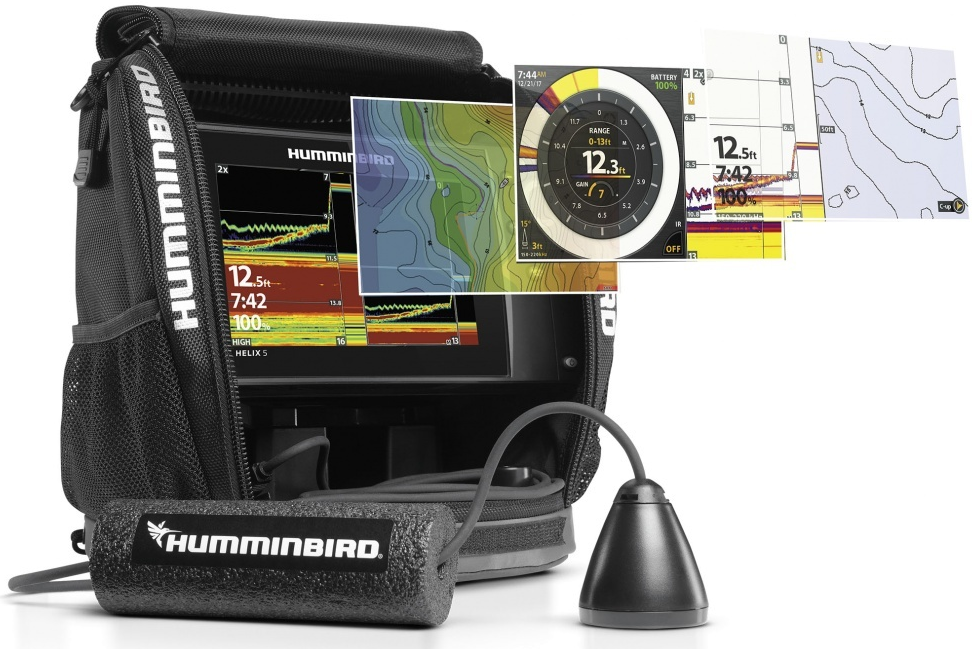 Humminbird Ice Helix 5 CHIRP GPS G3 Pilkkikaikuluotain, Uutuus 2022