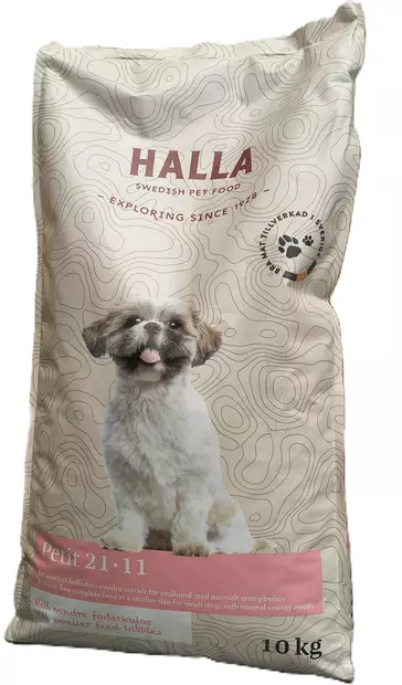 Halla Petit 21-11 10kg - Halla koiranruoka - 7350003233497 - 1