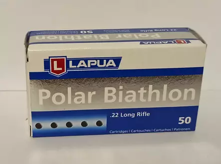 Lapua .22lr Polar Biathlon - Pienoiskiväärin ja pistoolin patruunat - 4023045421667 - 1