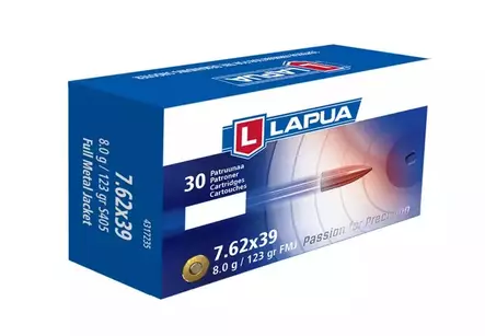 Lapua 7,62x39 8,0g FMJ Trainer - Lapua - 6418267101837 - 1