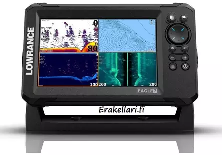 Lowrance Eagle 7" HD 3-in-1 anturilla - Kaikuluotaimet - 9420064131457 - 1