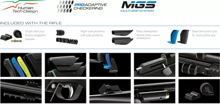 Stoeger XM1 S4 Combo 5,5mm, kiikarilla - Ilmakiväärit ja  -pistoolit - 6972382730117 - 2