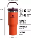 Stanley IceFlow Flip Straw Tumbler 0,89l - Ruoanlaitto, termos- ja juomapullot - 1210001965027 - 3