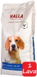 Halla Aktiv 15kg - 39 säkkiä - Halla koiranruoka - 7350003233257 - 1