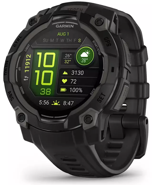Garmin Instinct 3, 45 mm AMOLED - Garmin kellot - 753759339487 - 1