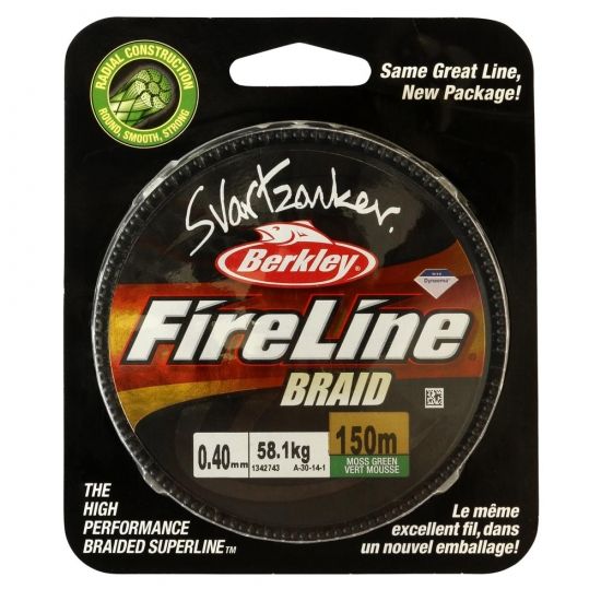 Berkley Svartzonker Fireline Braid 150m - Kalastus Siimat - 1342737 - 1