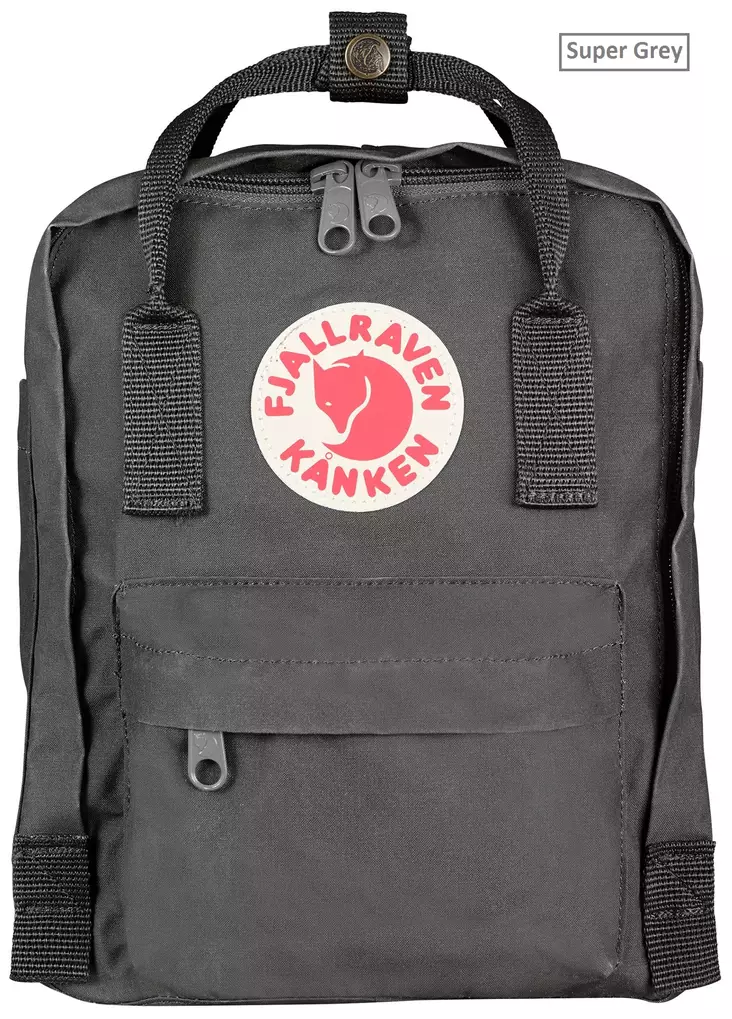 Fjällräven Kånken Mini, Super Grey - Fjällräven Kånken Mini - 7323450405687 - 1