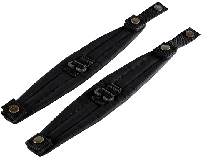 Fjällräven Kånken Shoulder Pads, Black - Fjällräven Kånken lisävarusteet - 7323450522407 - 1