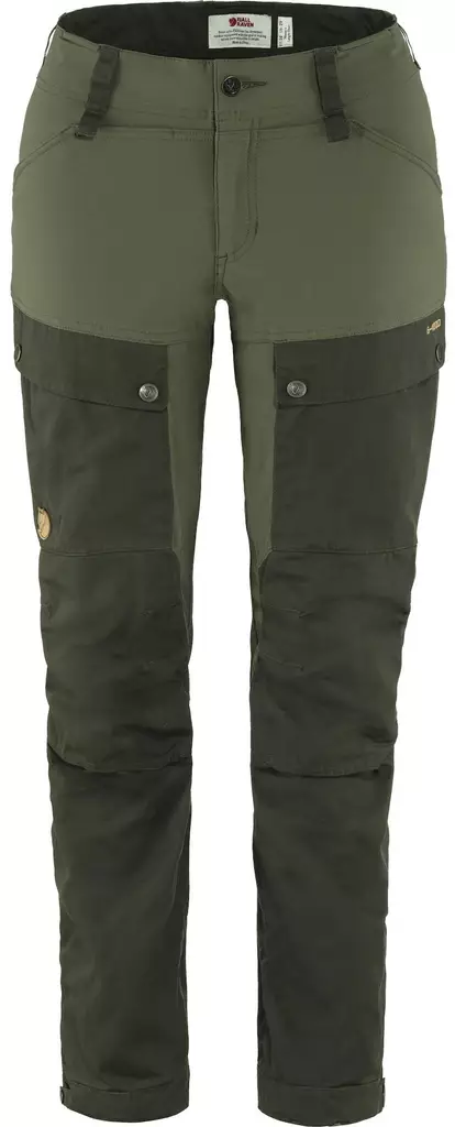 Fjällräven Keb Curved W Short, D.Forest - Fjällräven housut - 7323450502347 - 1