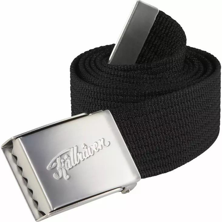 Fjällräven Övik Webbing belt/vyö, Black - Fjällräven lisävarusteet - 7323450600327 - 1