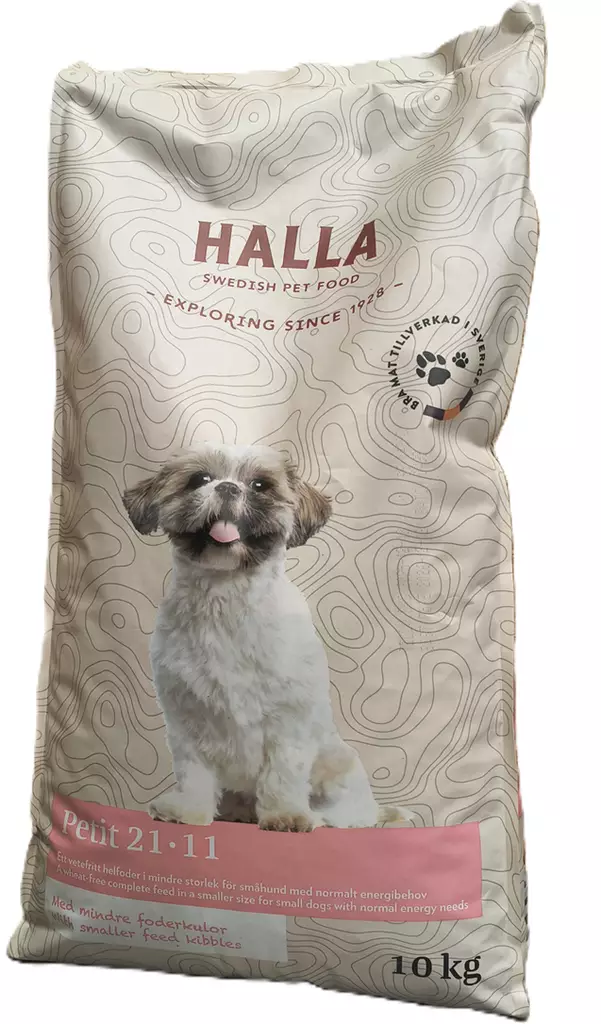 Halla Petit 21-11 10kg - Halla koiranruoka - 7350003233497 - 1