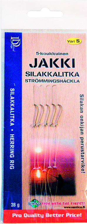 Jakki Silakkalitka S, 5kpl #4 28g - Onkilaitteet ja tarvikkeet - 6430011651627 - 1