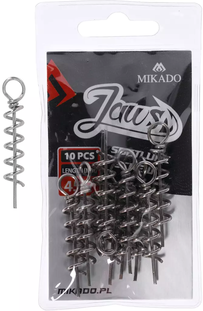 Jigiruuvi 10kpl, 26mm/4mm, Mikado - Jigitarvikkeet - 5900637022107 - 1