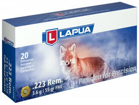 Lapua 223 Rem. 3,6g FMJ - Lapua - 6418267103657 - 1