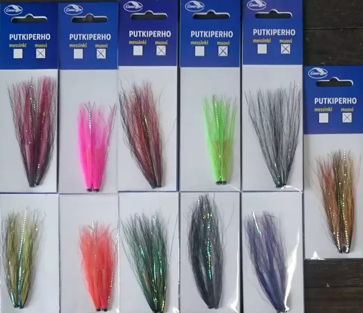Putkiperho 2kpl, Bucktail siipinen Eumer - Valmisperhot - 6430021452627 - 1