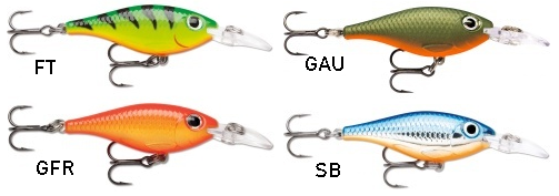 Rapala Ultra Light Shad 4cm 3g - Vaaput - 022677194127 - 1