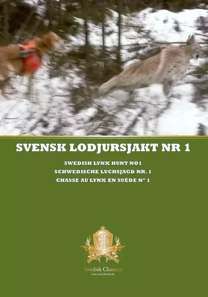 Svensk Lodjursjakt Nr. 1, Ilves DVD - Jahtielokuvat ja Dvd:t - 7320470100387 - 1